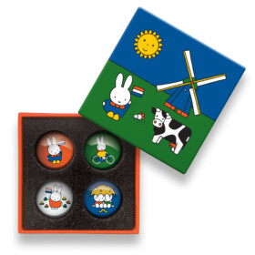 Magnets, Set of 3, Miffy plays  Museum Webshop - Museum-webshop