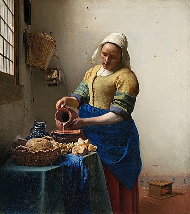 Die Milchmagd von Vermeer