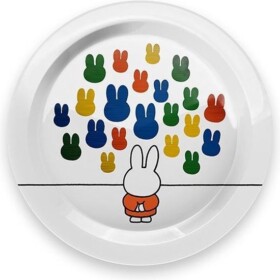 Miffy in the Museum metal plate