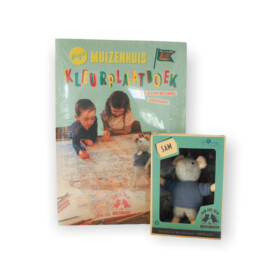 Set 'Mouse mansion' Sam and Mega Muizenhuis Kleurplatenboek