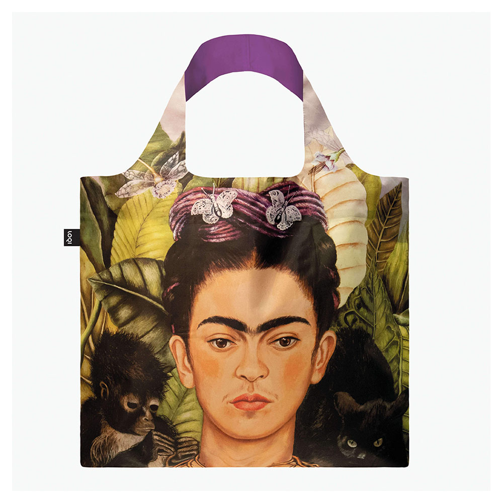 Frida Kahlo - Self Portrait with Humming Bird Bag