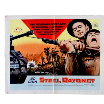 Steel Bayonet - Original vintage movie poster