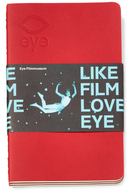 Moleskine cahiers Eye - Large - Cranberry Red