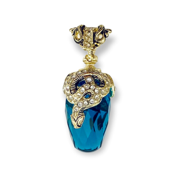 Fabergé style pendant - blue