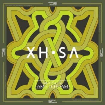XHOSA limited edition Amsterdam shawl - Lime