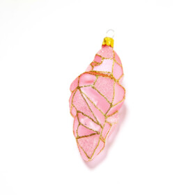 Gemstone Christmas Ornament - Pink