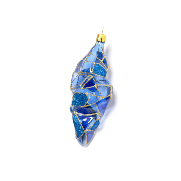 Gemstone Christmas Ornament - Blue