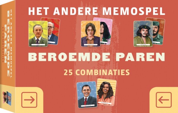 Famous Pairs Memory Game (Dutch edition)
