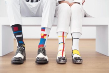 Chaussettes Mondrian