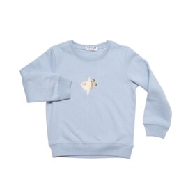 Kids Sunfish Sweater - Sky Blue