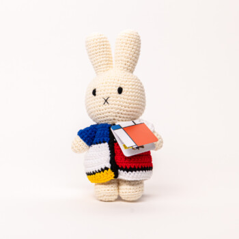 Miffy in Mondriaan skirt