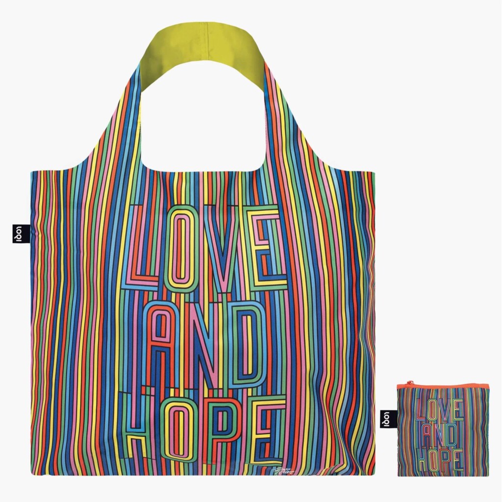 Love and Hope Recycelte Tasche