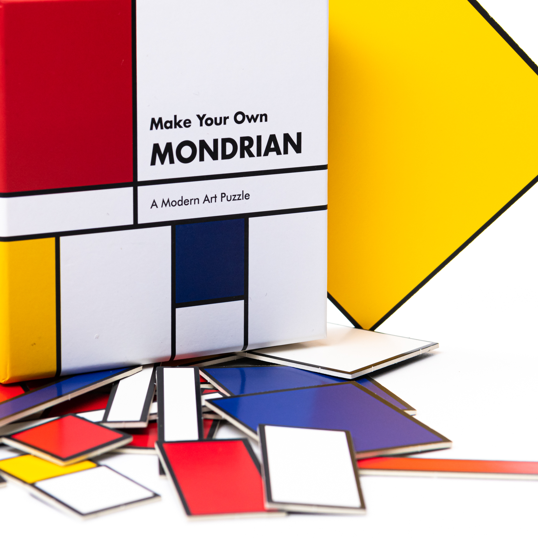 draagbaar Aanval Betrokken Mondriaan puzzel - Mondriaanhuis - DMGS