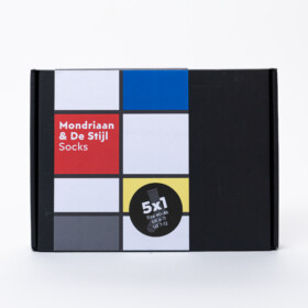 Set of 5 Mondriaan socks