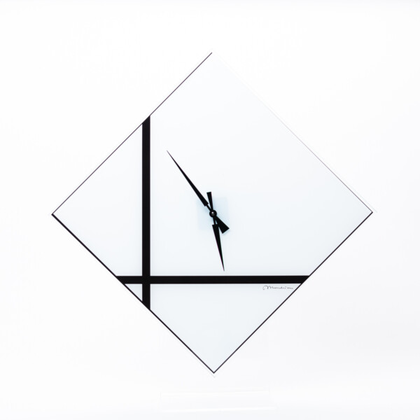 Clock – two black lines