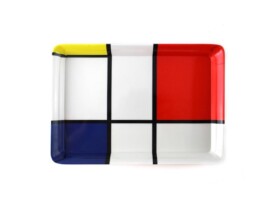 Serving Tray, Mini 21 x 14 cm, Mondrian Composition