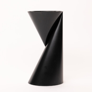 Vase Macek technika - Noir