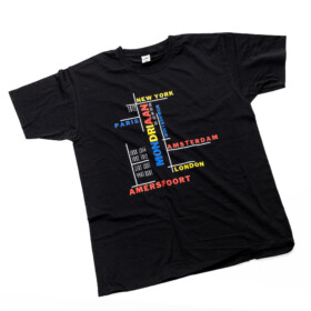 T-shirt Mondriaan black