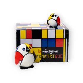 Mondrian Animal Figurines Pinguin