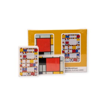 playing cards Mondrian