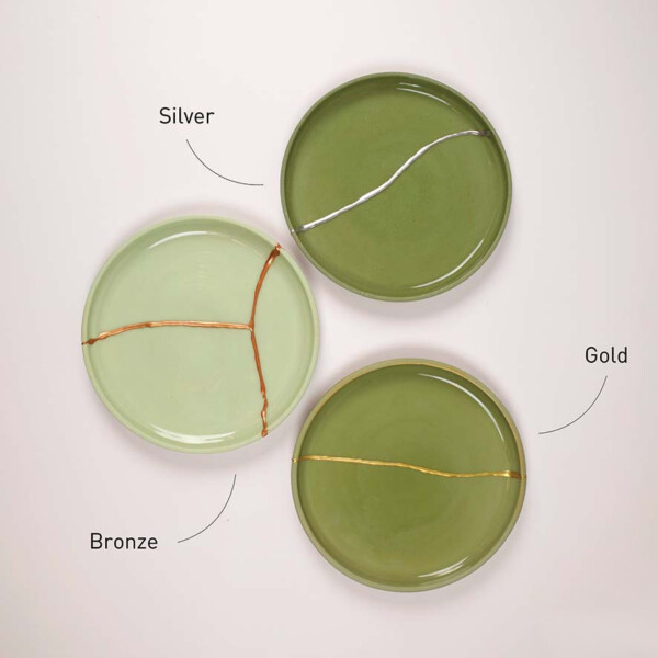 New Kintsugi - Gold, Silber, Bronze