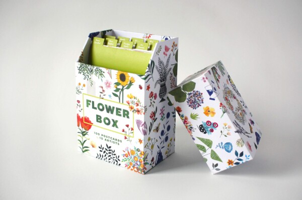 Flower Box - 100 Postcards by 10 Artists