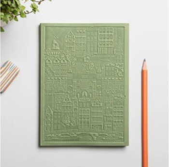 Adam notebook green
