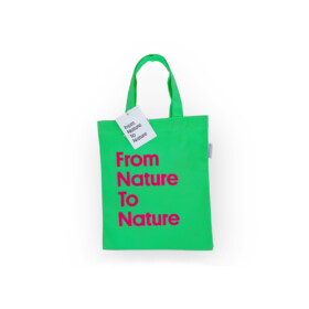From Nature to Nature Mini Tote Bag - Green