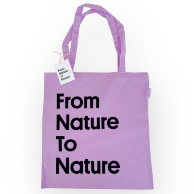 From Nature to Nature Tote Bag - Lilac