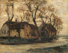 Piet Mondriaan - Boerderij in Duivendrecht