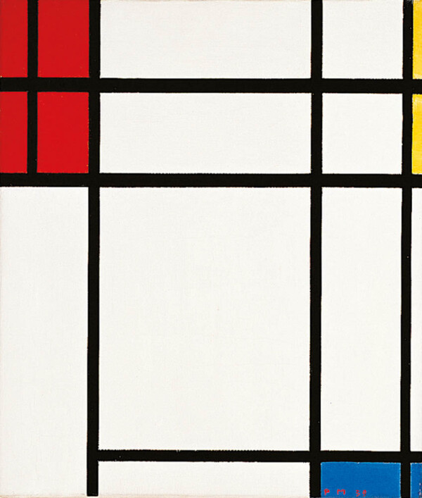 Piet Mondriaan - Compositie no 2 1939