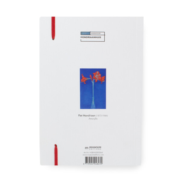 Softcover notebook, A5, Piet Mondrian, Amaryllis