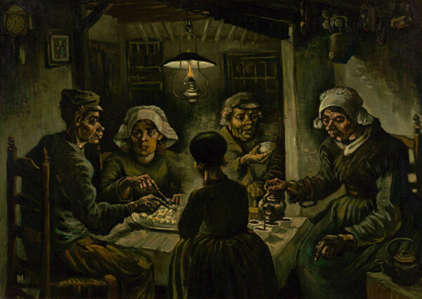 1885|Vincent van Gogh - The Potato Eaters