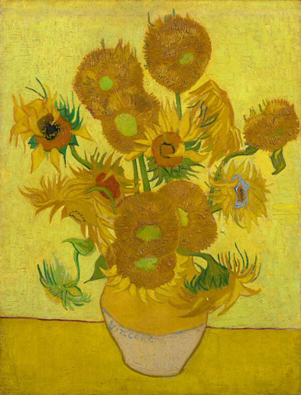 Vincent van Gogh - Zonnebloemen, 1889