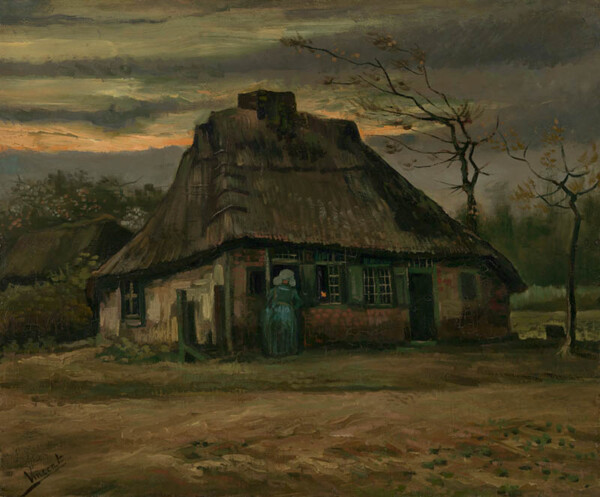 1885|Vincent van Gogh - The Cottage