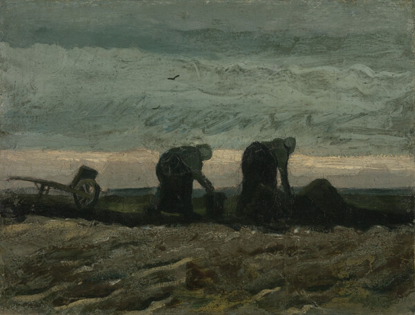 Vincent van Gogh - Twee vrouwen in het veen, 1883