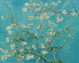 1890|Vincent van Gogh - Almond Blossom
