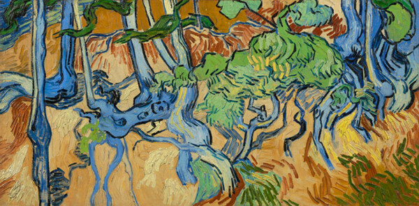 Vincent van Gogh - Boomwortels, 1890