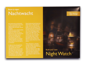 Nachtwacht - Bouwplaat