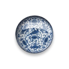 glass magnet delft blue