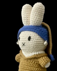 Miffy crochet Girl with the pearl earring