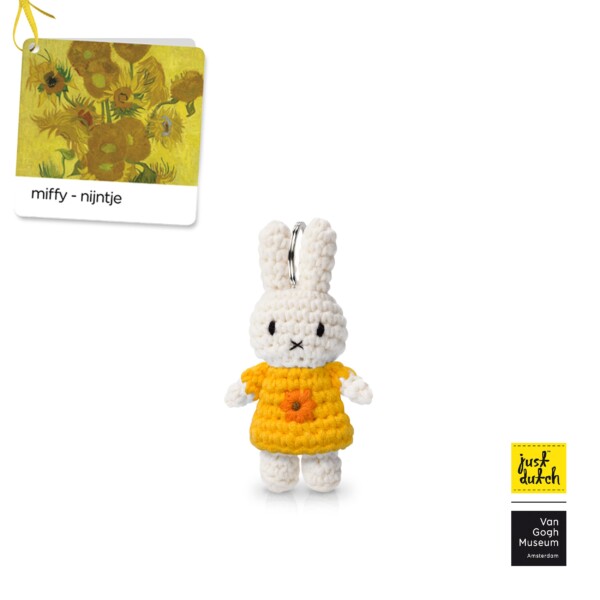 Schlüsselanhänger Miffy Van Gogh Sonnenblumen