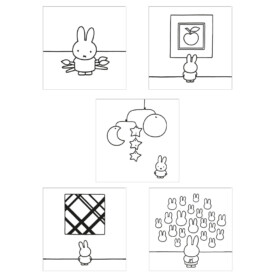 Miffy at the Museum - Coloring cards