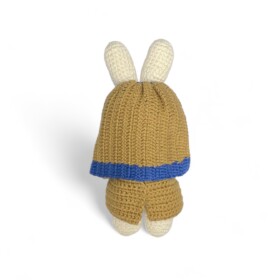 Miffy crochet Fille avec la boucle d’oreille perle | dos