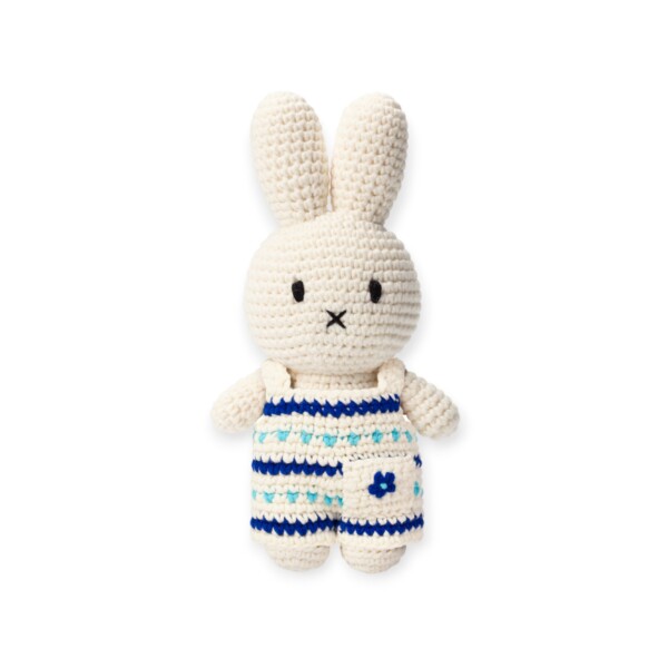 miffy in her delft blue overall