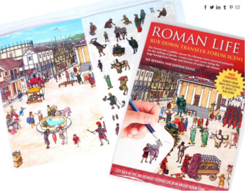 This Roman Life transfer pack