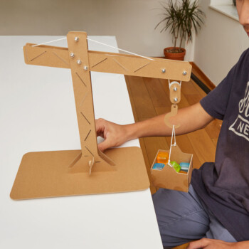 Pulley Crane Building Kit