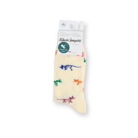 Triceratops all-over socks