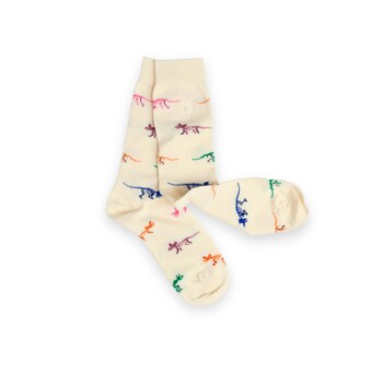 Socken mit Triceratops-Print