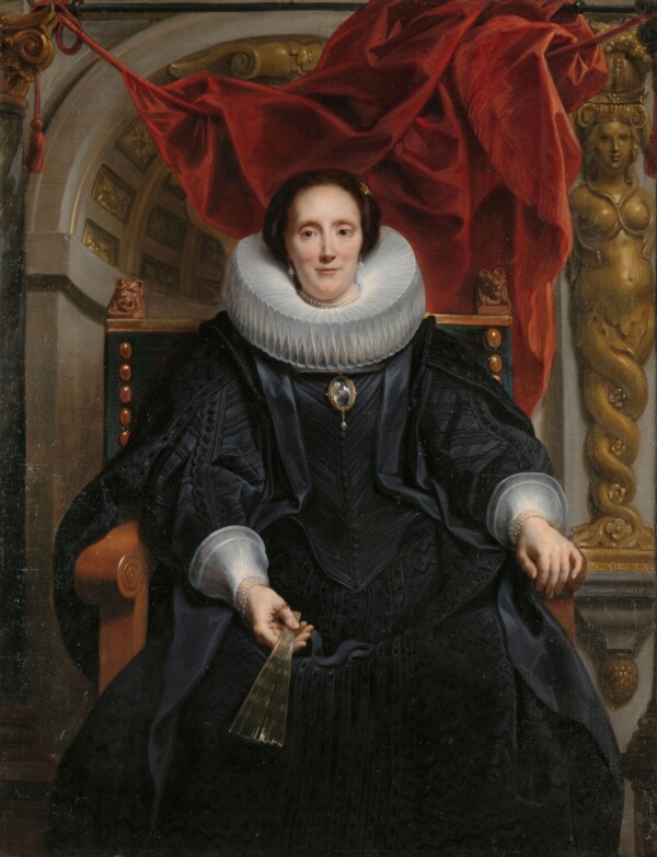 Portrait of Catharina Behaghel, Jacques Jordaens, 1635